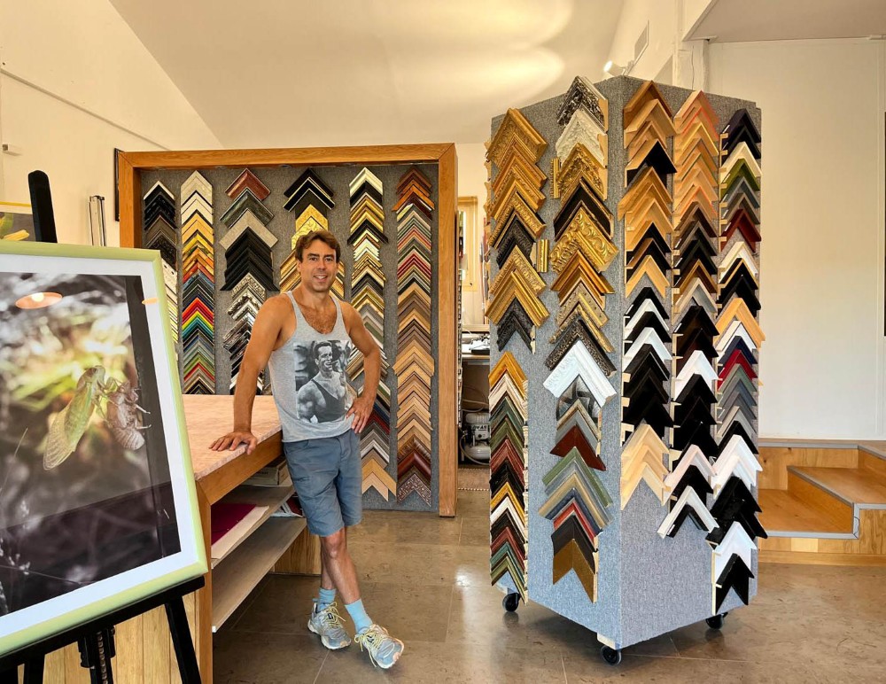 Venez découvrir l'atelier Valette Encadrements à Saint-Cyr-sur-Mer